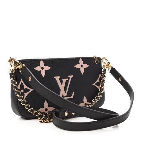 louis vuitton multi pochette black|3 piece louis vuitton bag.